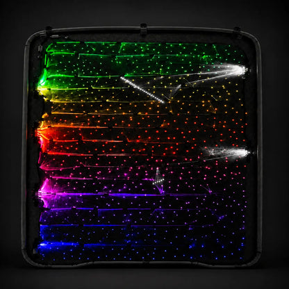 RGBIC star headliner kit with color changing fiber optic lights for automotive interior roof lighting