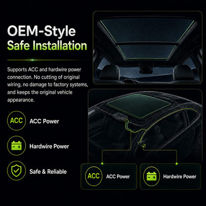Ultra-thin 0.257mm starlight film for car sunroof installation